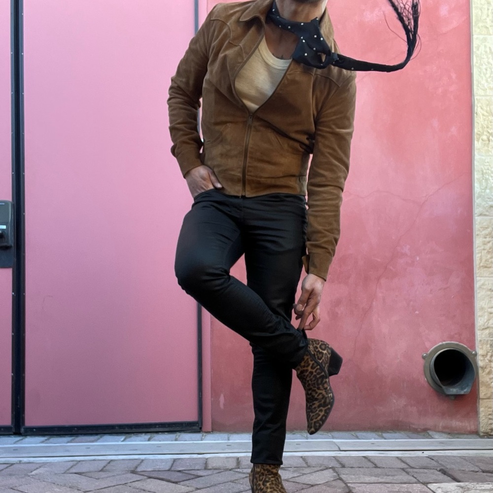 Saint Laurent Suede Jacket size 44/ size XS US